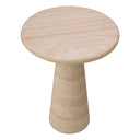 Limestone Pedestal Side Table Adriana