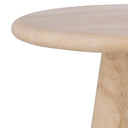 Limestone Pedestal Side Table Adriana