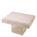 Travertine Side Table Sartoria