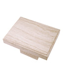 Travertine Side Table Sartoria