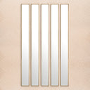 Brushed Brass Mirror Redondo