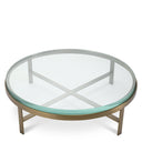 Round Glass Coffee Table Hoxton