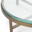 Round Glass Coffee Table Hoxton