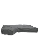 Light Gray Curved Outdoor Sofa Bjorn