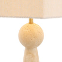 Travertine Table Lamp Novak