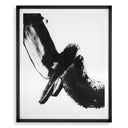 Monochrome Art Prints Set (2) Black Expression