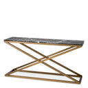 Rectangular Console Table Criss Cross
