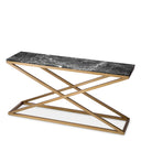 Rectangular Console Table Criss Cross