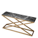 Rectangular Console Table Criss Cross