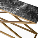 Rectangular Console Table Criss Cross