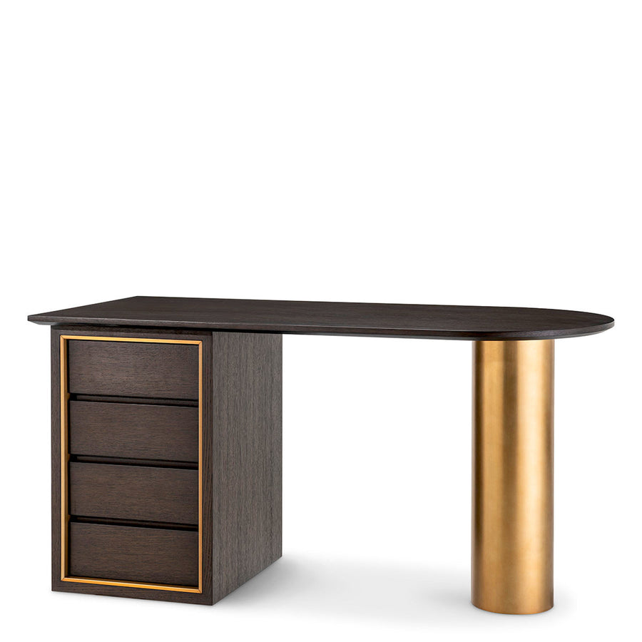 Brown Oak Desk Del Rio