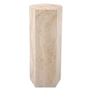 Hexagonal Travertine Column Cuneo