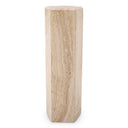 Hexagonal Travertine Column Cuneo