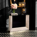 Travertine Console Table Fortuna