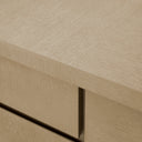 Contemporary Oak Desk Crossby