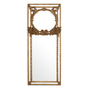 Hand-Carved Mahogany Mirror Le Royal