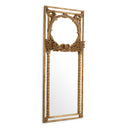Hand-Carved Mahogany Mirror Le Royal