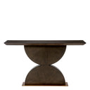 Brown Oak Console Table Spring