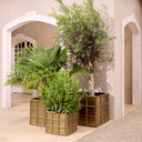 Rustic Style Planter Grid