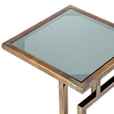 Metal Framed Side Table Marcus