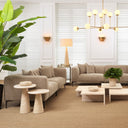 Travertine Table Lamp Benson
