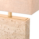 Travertine Table Lamp S Newton