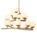 Glass Orbs Chandelier Brissac