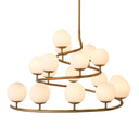 Glass Orbs Chandelier Brissac