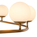 Glass Orbs Chandelier Brissac