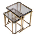 Glass Side Tables (2) Niemeyer