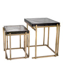 Glass Side Tables (2) Niemeyer