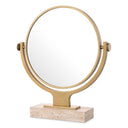Round Gold Mirror Briançon