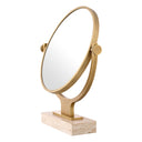 Round Gold Mirror Briançon