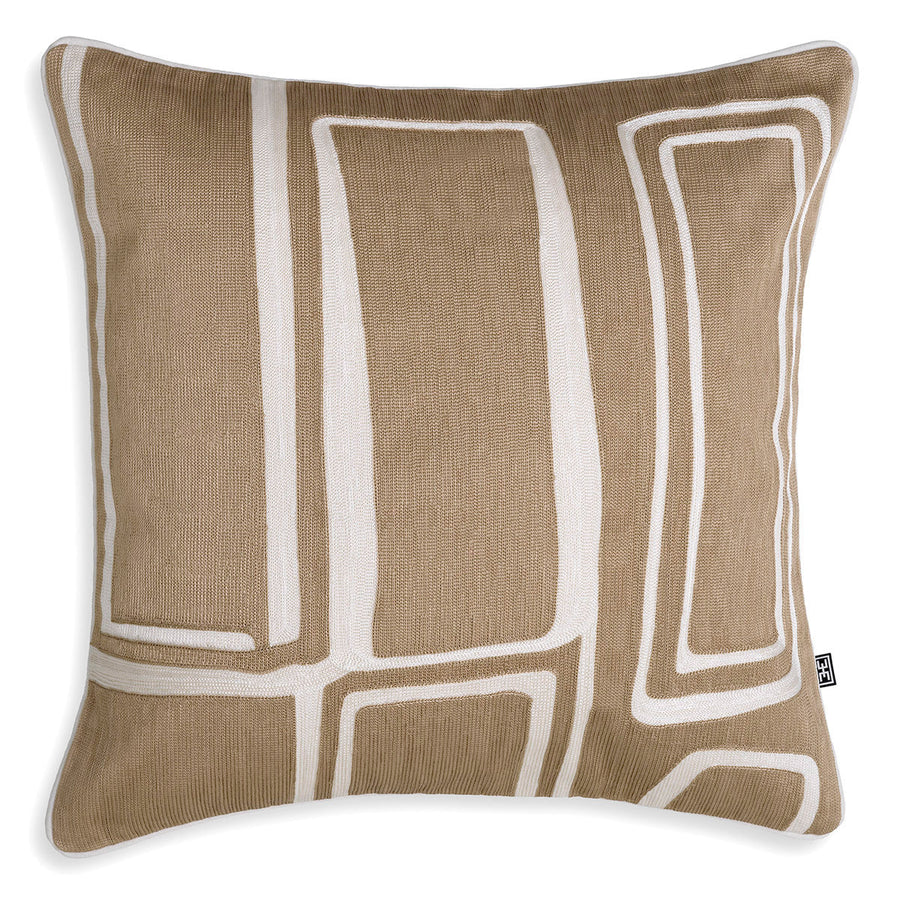 Geometric Pattern Cushion Ribeira