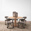 Oak Pedestal Dining Table Astro