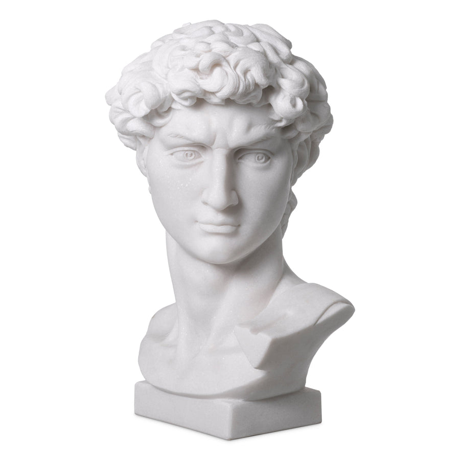 White Marble Head David by Eichholtz