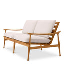 Natural Teak Outdoor Sofa Manzo