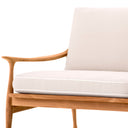 Natural Teak Outdoor Sofa Manzo