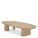 Oak Oval Coffee Table Lindner