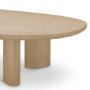 Oak Oval Coffee Table Lindner