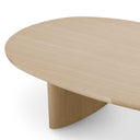 Oak Oval Coffee Table Lindner