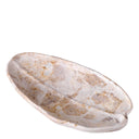 Oval Brown Marble Tray Loulou