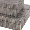Gray Bone Box Lucille