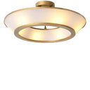 White Glass Ceiling Lamp Ferette