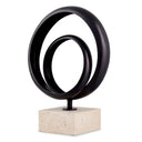 Bronze Round Loop Object Elena
