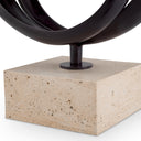 Bronze Round Loop Object Elena