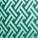 Green Fringed Cushion S Doris