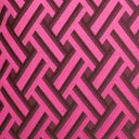Dark Pink Fringed Cushion Doris