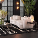 Gray Marble Side Table Arca