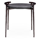 Gray Marble Side Table Arca